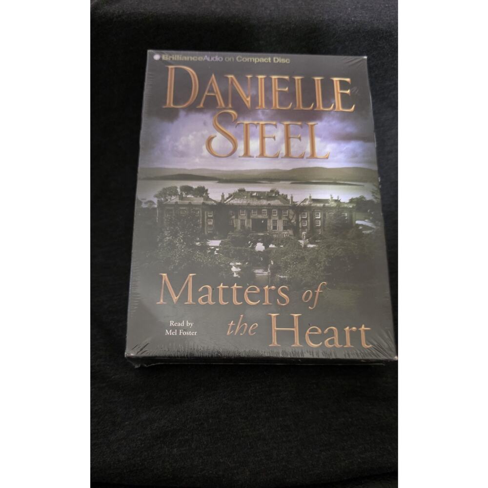 Matters of the Heart by Danielle Steel - 5 Audio CD's - Brand New In Box